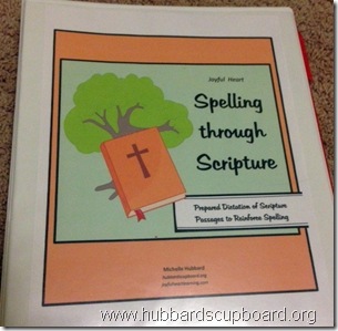 JH Spelling through Scripture