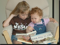K reading to T