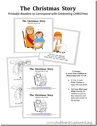 The Christmas Story Booklet Sample