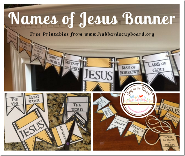 Names of Jesus Banner