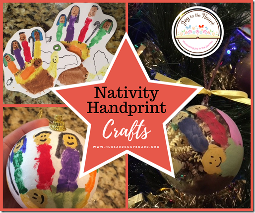 Photos Nativity Handprint Crafts