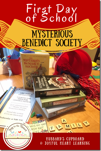 Mysterious Benedict Society Themed 1st Day (1)